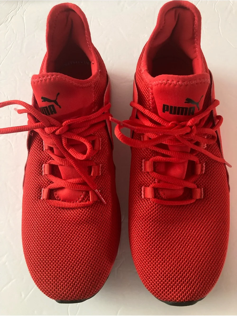 Puma Red Men's SZ 9.5 Athletic Sneakers comfort plus.